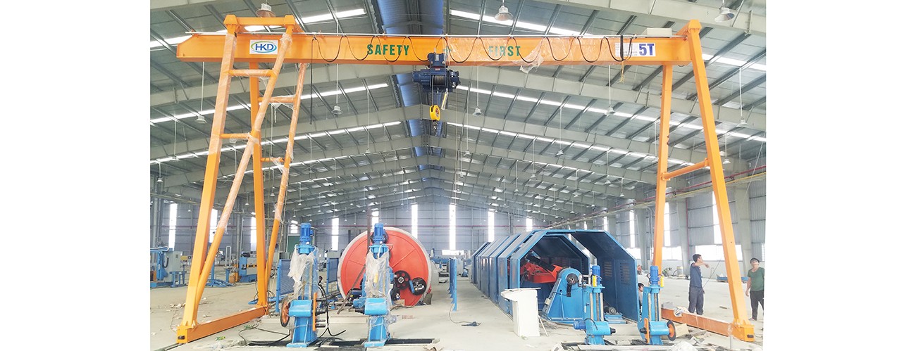 cổng trục dầm đơn 5 tấn